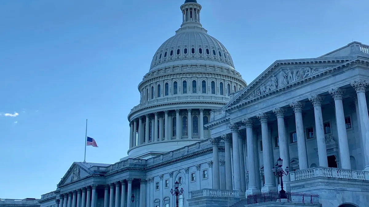 The United States Capitol in February 2020