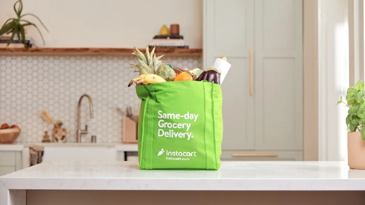 Instacart grocery delivery